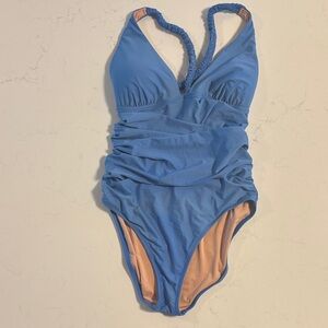 JCrew size 14 Ruched Bathing suit
